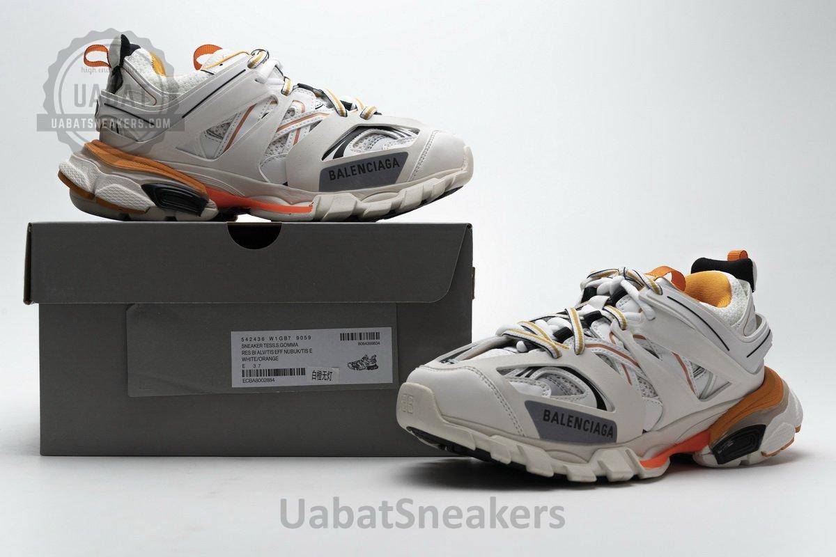 542436 W1GB7 9059 Balenciaga Tess S.White Orange - Image 2