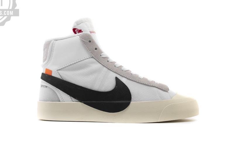 OFF WHITE X Nike Blazer Mid AA3832-100 Grim Reaper - Image 7