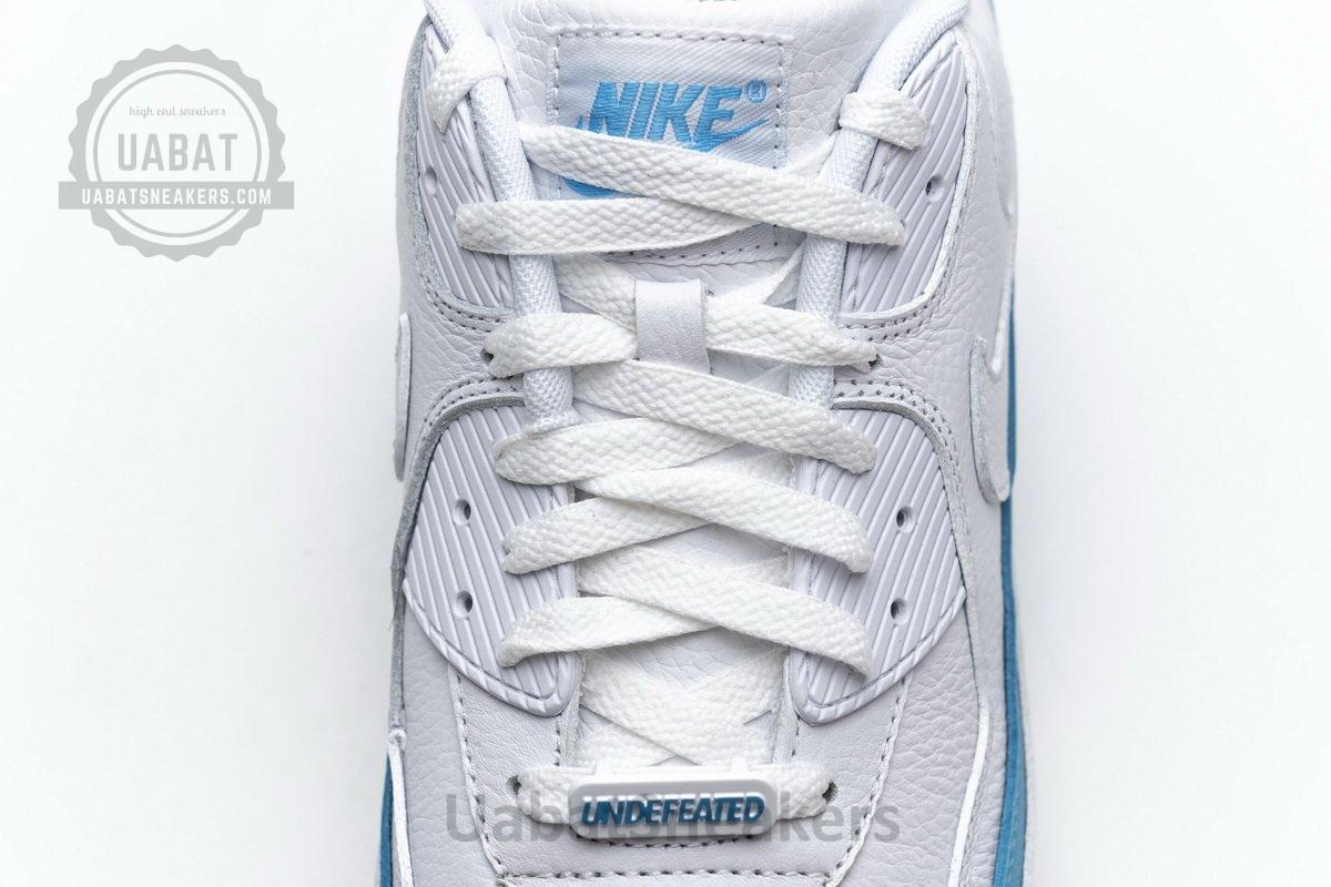 CJ7197-102 Undefeated x Nike Air Max 90 White Blue - Image 10