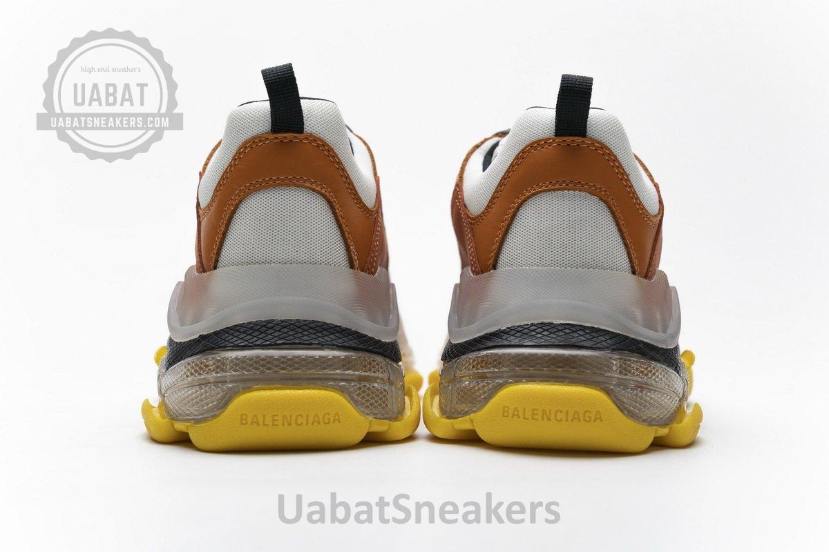 541624 W09E1 1766 Balenciaga Triple S Black Orange - Image 9