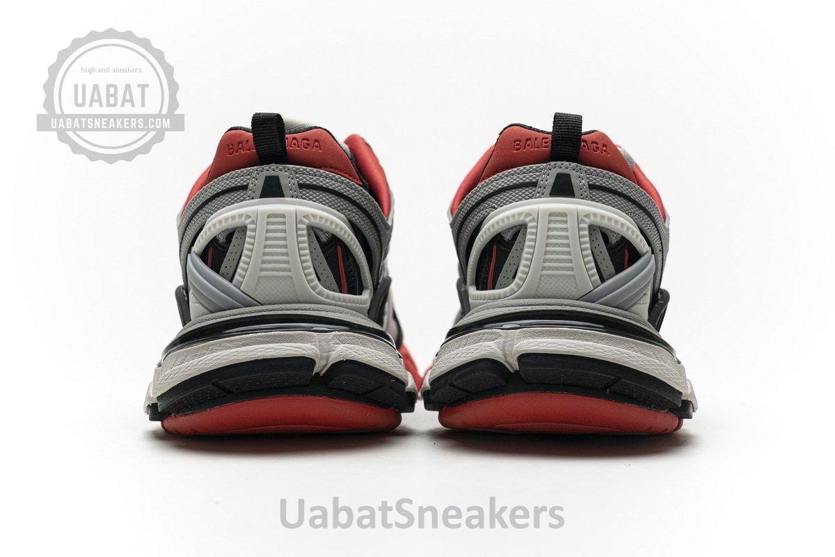 570391 W2GN3 1003 Blenciaga Track 2 Sneaker Grey Red - Image 7