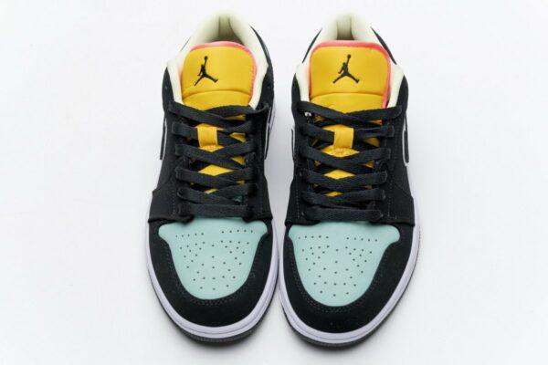 CK3022-013 Air Jordan 1 Low SE Pink Orange Blue - Image 4