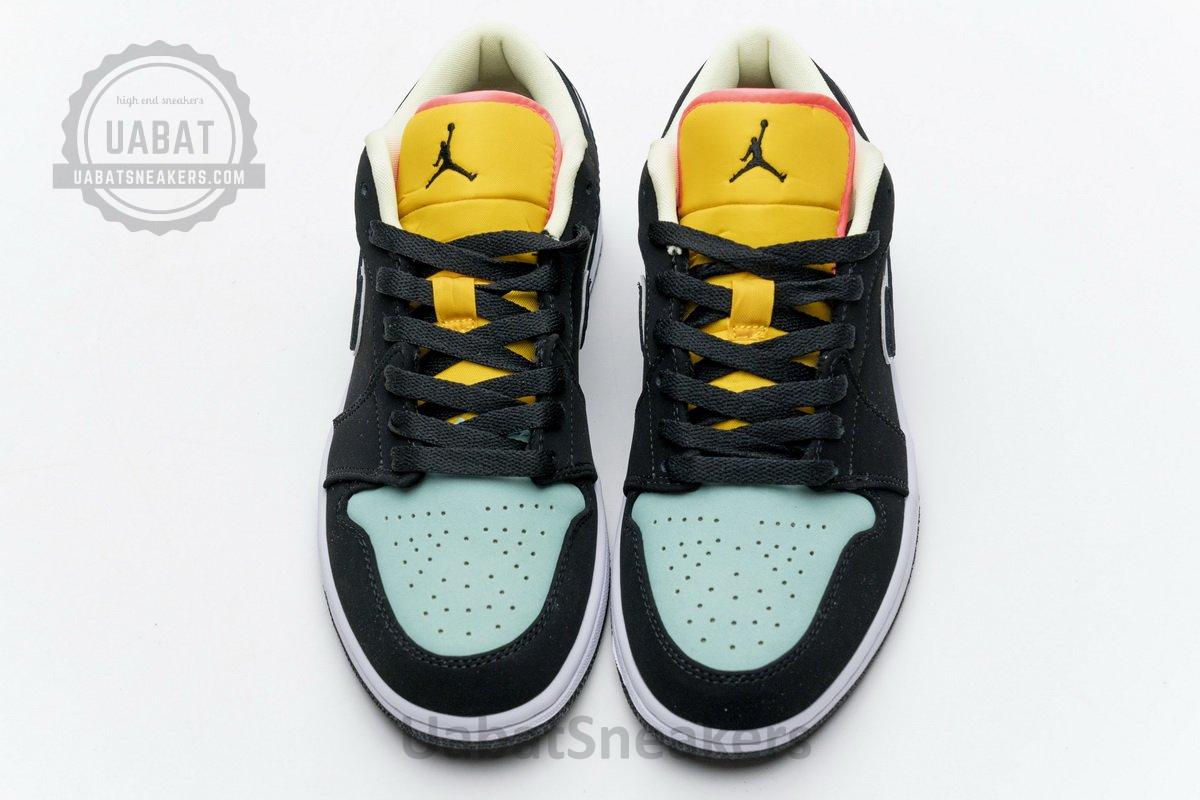 CK3022-013 Air Jordan 1 Low SE Pink Orange Blue - Image 4