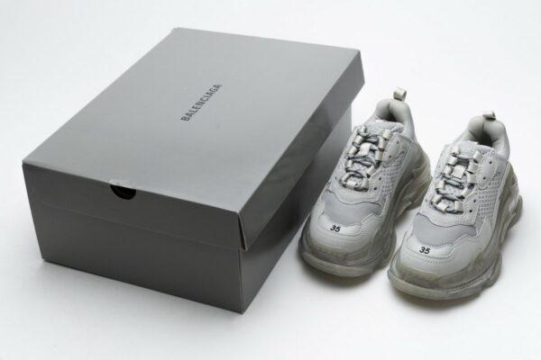 544351 W09O1 1705 Balenciaga Triple S Grey - Image 7