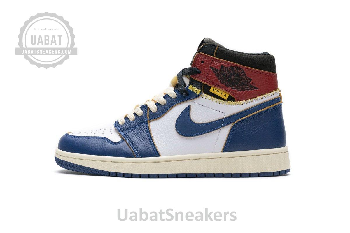 BV1300-146 Air Jordan 1 Retro High Union Los Angeles Blue Toe