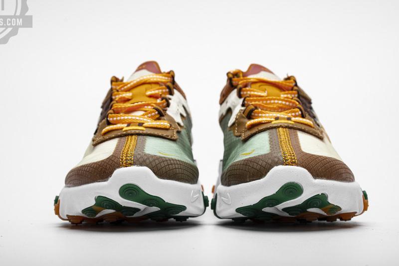 Nike React Element 87 Orange Peel CJ6897-113 - Image 7