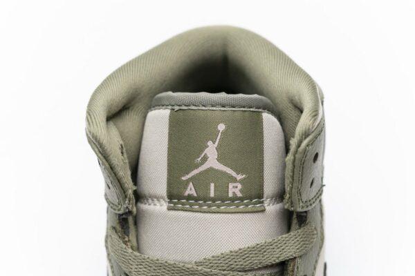 555112-225 Air Jordan 1 Mid GS Trooper Bleached Coral - Image 9