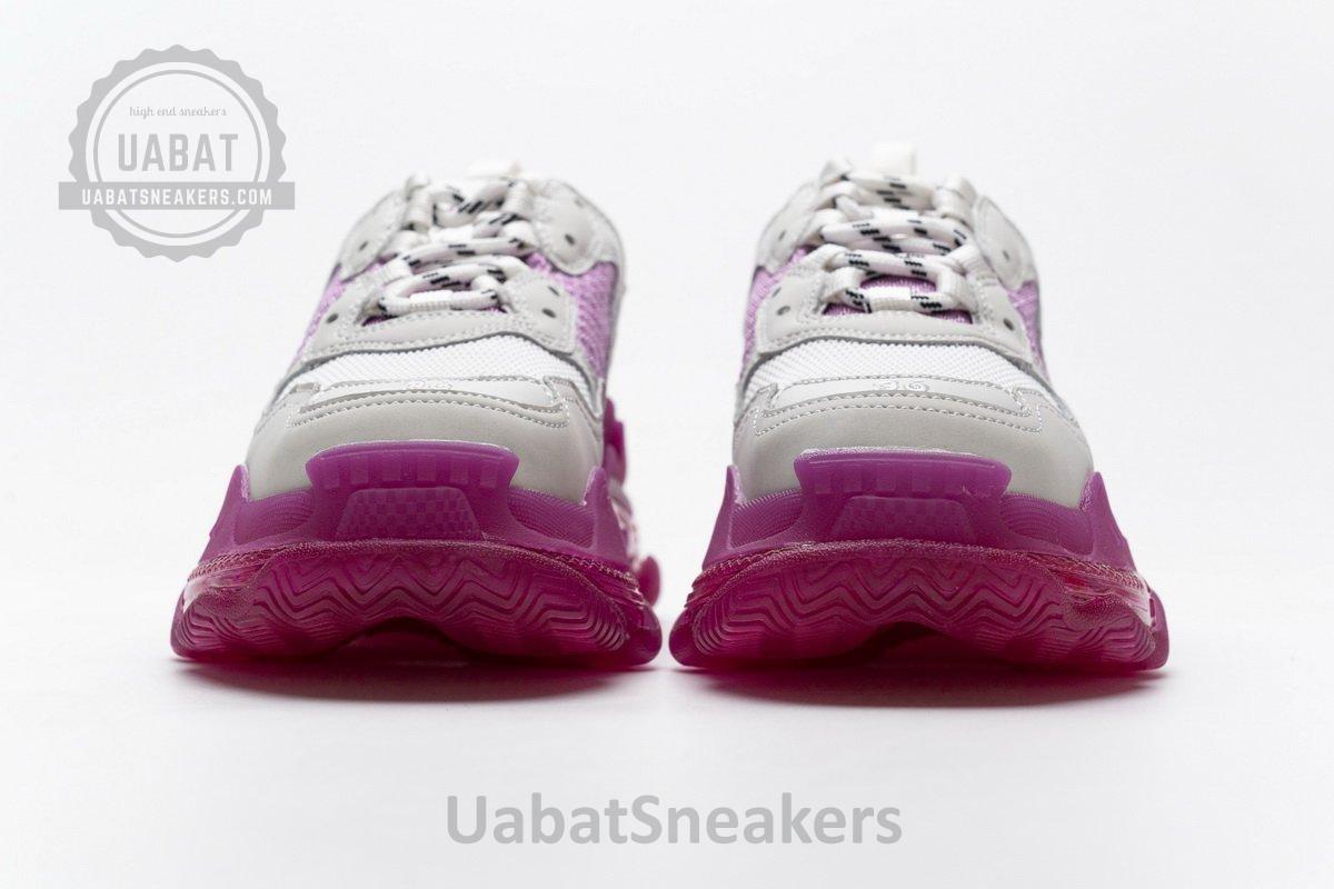 544351 W09O1 2281 Balenciaga Triple S White Pink - Image 6