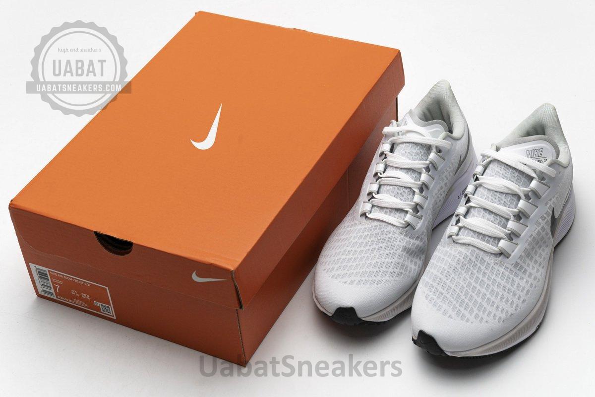BQ9646-100 Nike Air Zoom Pegasus 37 All White - Image 3