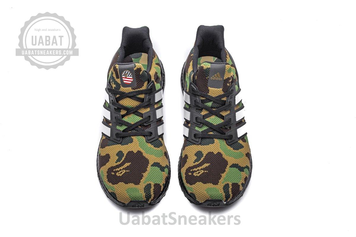 Bape x Adidas Ultra Boost “1st Camo Black” G54784 - Image 3