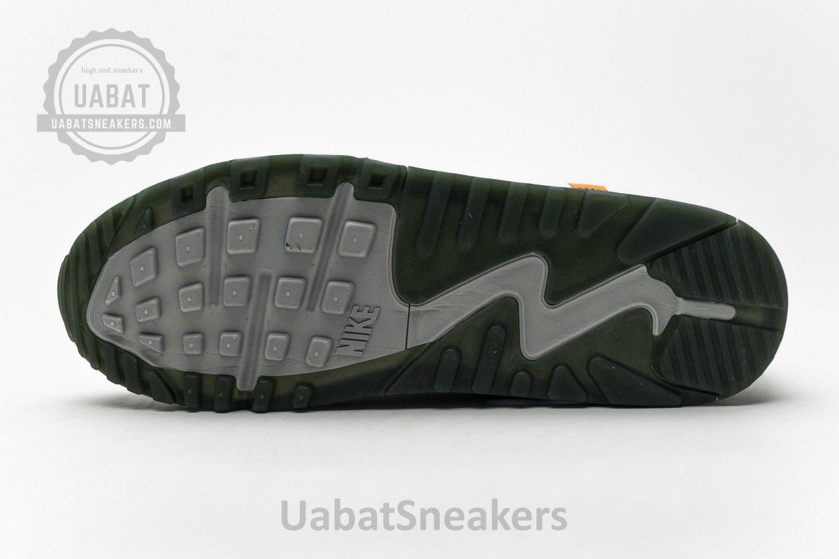 OFF-White x Nike Air Max 90 Grey - Image 2