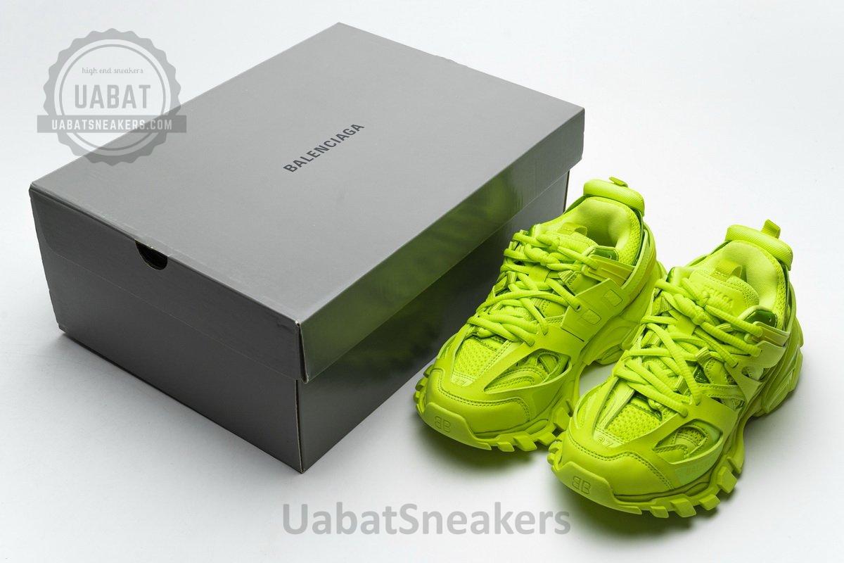 542436 W1GB7 2014 Balenciaga Tess S.Fluorescent Yellow - Image 3