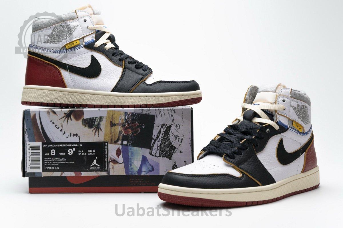 BV1300-106 Air Jordan 1 Retro High Union Los Angeles Black Toe - Image 2
