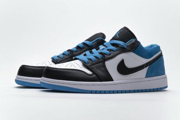 CK3022-004 Air Jordan 1 Low SE Laser Blue - Image 6