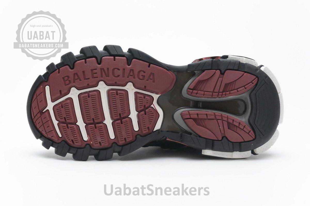 568615 W2GN3 6000 Blenciaga Track 2 Sneaker Burgundy - Image 9