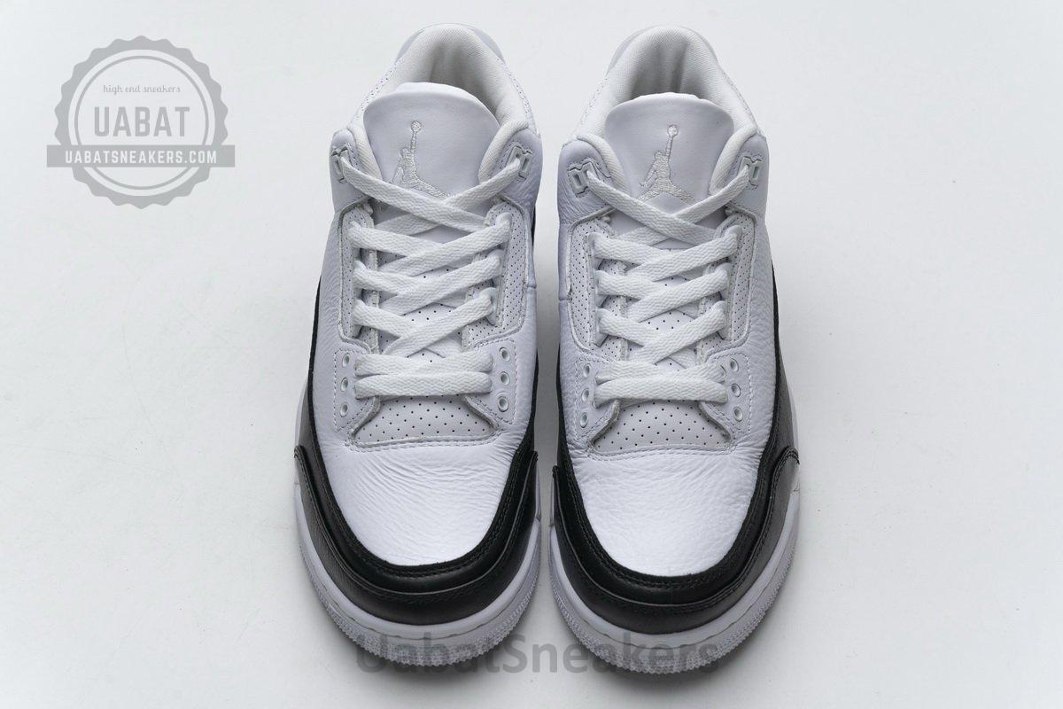DA3595-100 Fragment Design x Air Jordan 3 Black White - Image 4