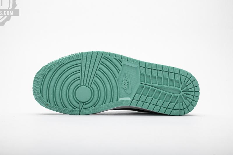 Air Jordan 1 Low Emerald Toe 553558-117 - Image 4