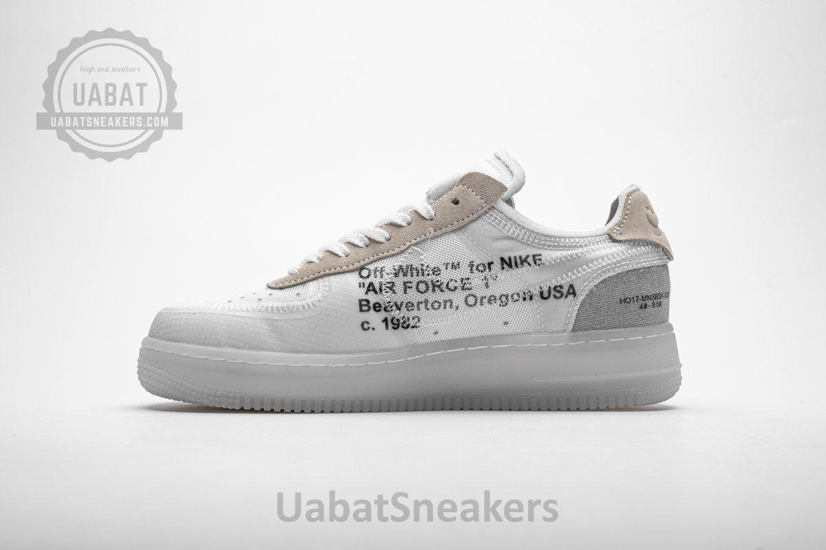 AO4606-100 OFF White X Air Force 1 Low White - Image 2