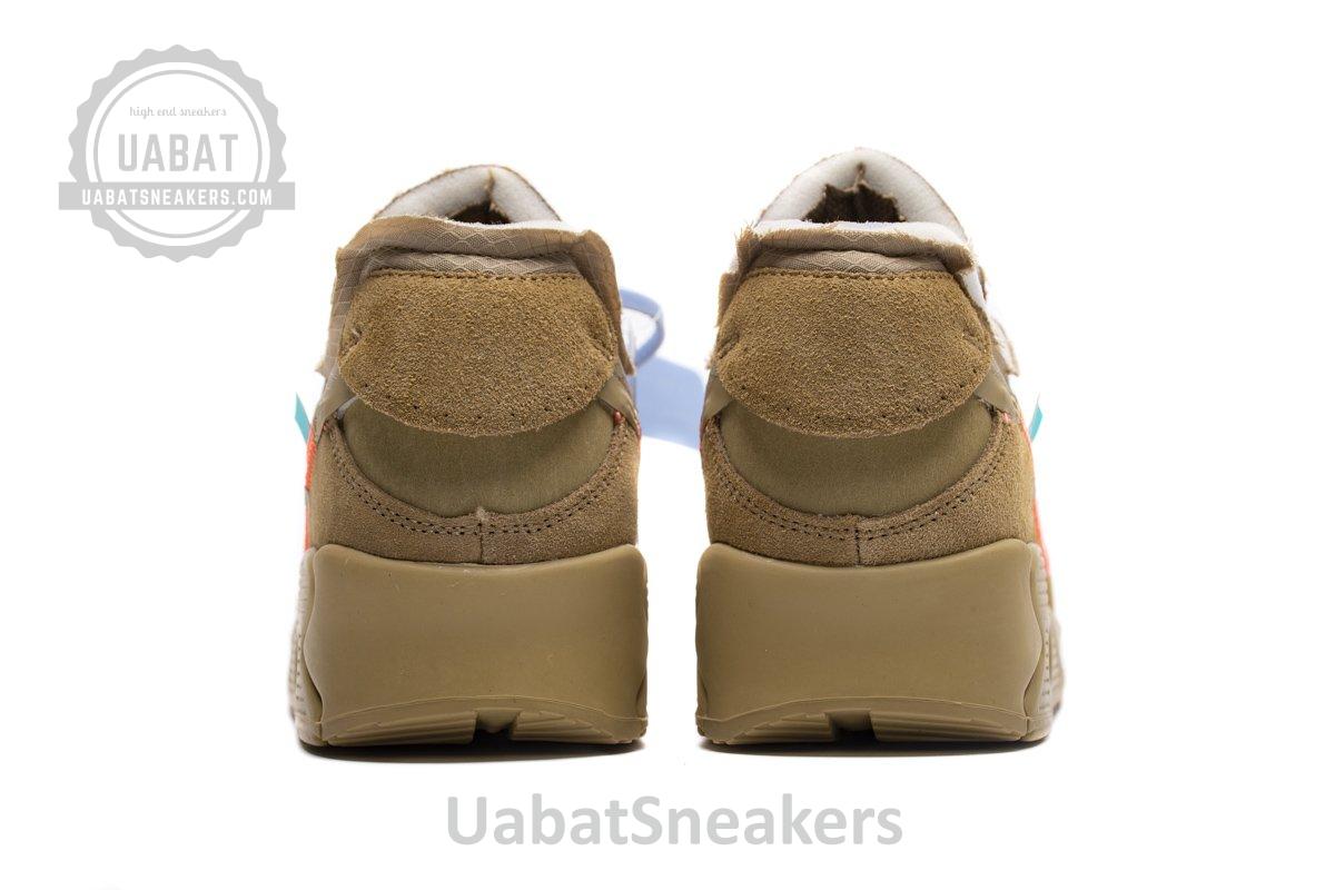AA7293-200 Off-White x Nike Air Max 90 “Desert Ore” - Image 6