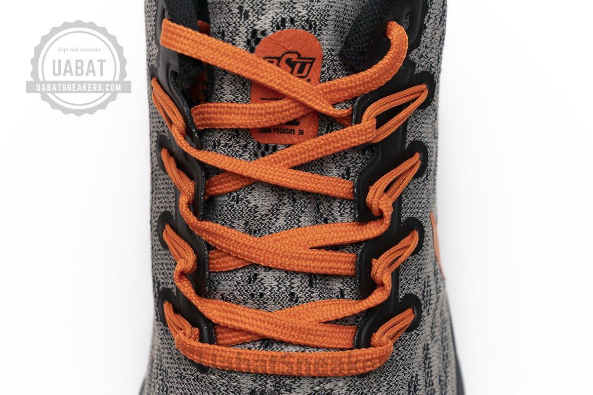 CI2074-001 Nike Air Zoom Pegasus 36 Grey Orange - Image 10