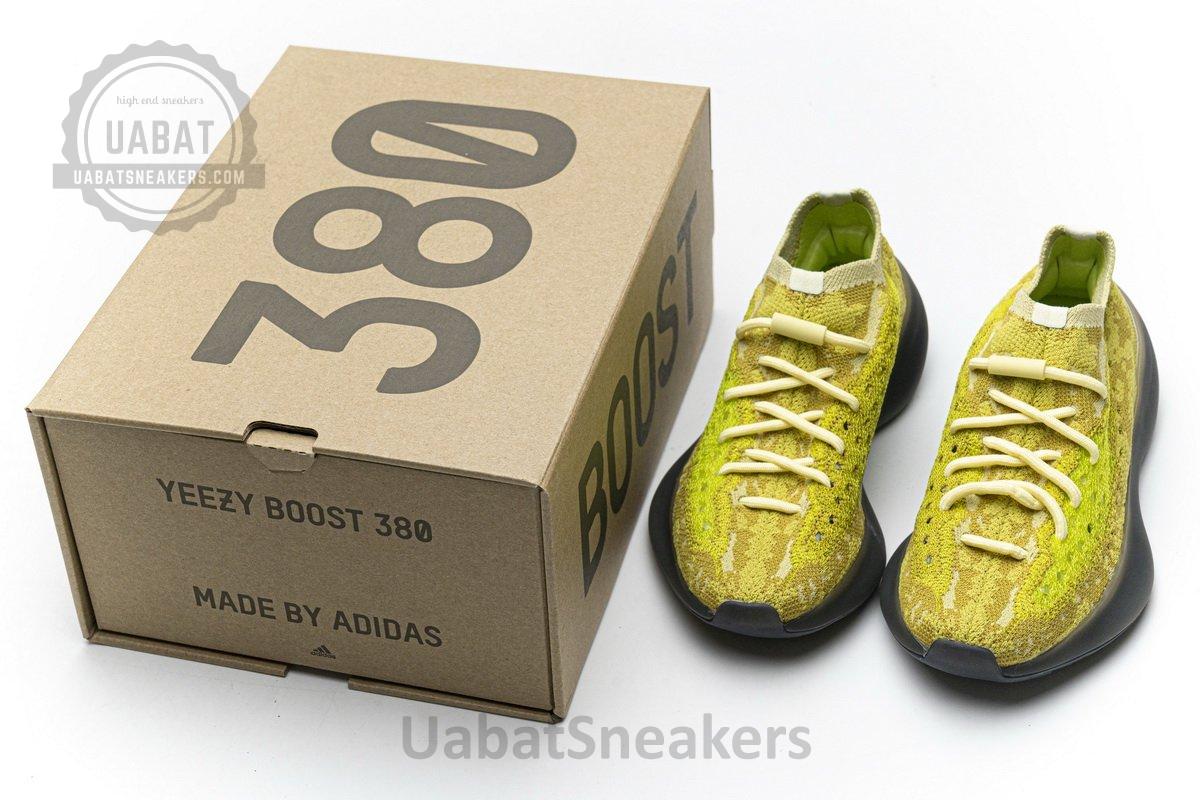 FZ4990 adidas Yeezy Boost 380 Hylte Glow - Image 3