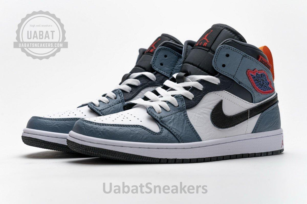 CU2802-100 Air Jordan 1 Mid Facetasm Blue Teal - Image 8