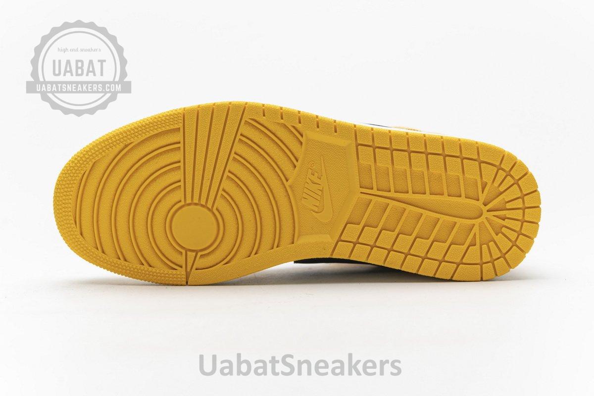 852542-700 Air Jordan 1 Mid Lakers - Image 8