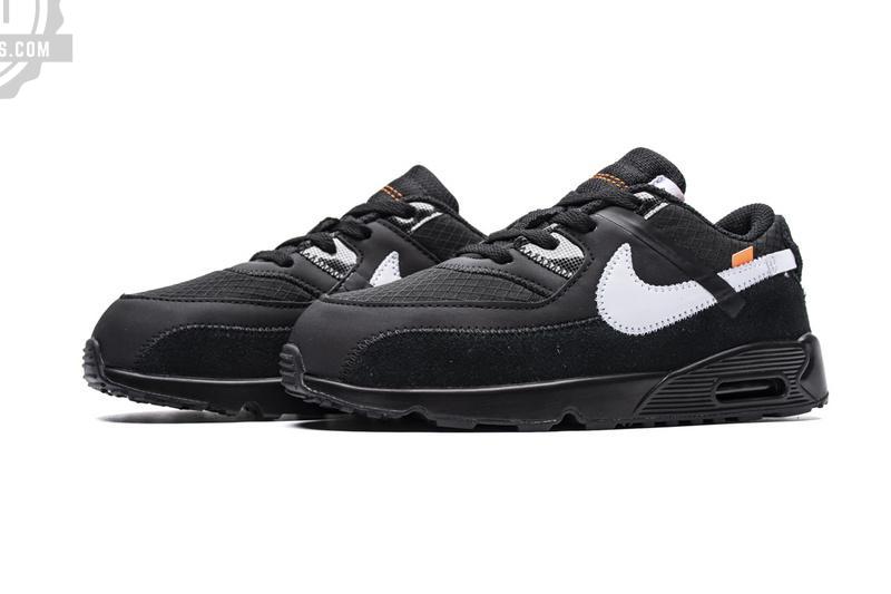 OFF-WHITE x Nike Air Max 90 BT“All Black”BV0852-001 - Image 4