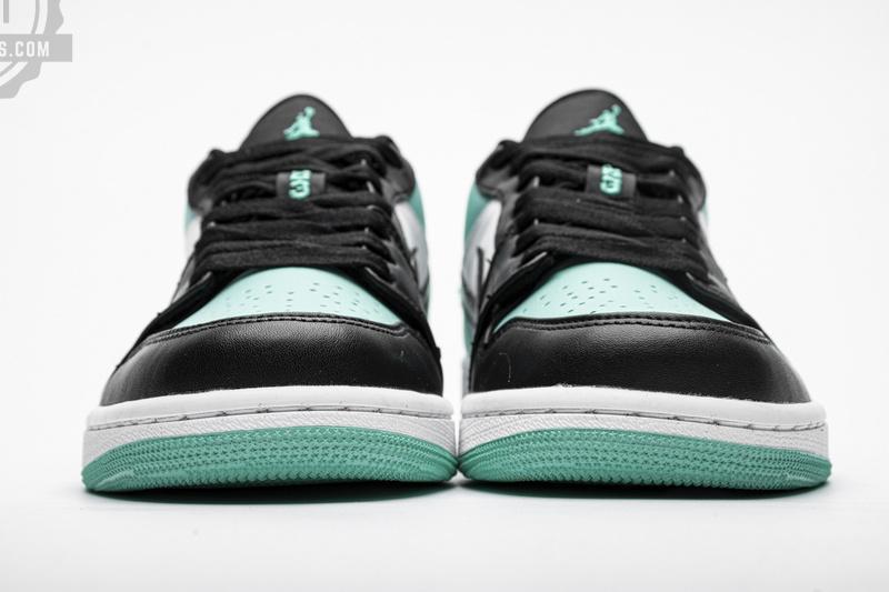 Air Jordan 1 Low Emerald Toe 553558-117 - Image 6