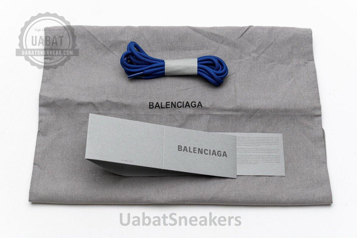 570391 W2GN2 8570 Blenciaga Track 2 Sneaker Beige Blue - Image 12