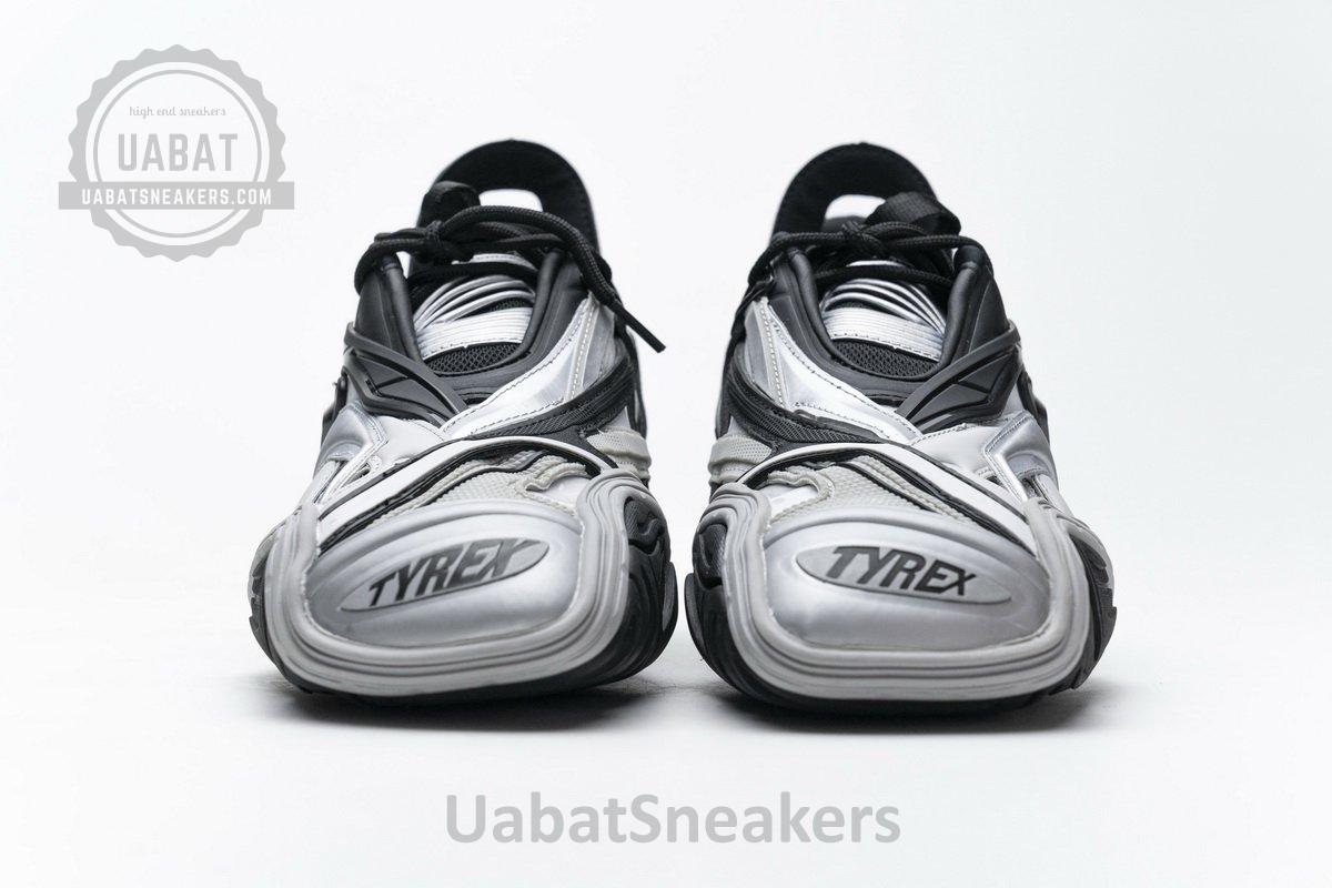 Balenciaga Tyrex 5.0 Sneaker Black Silver - Image 5