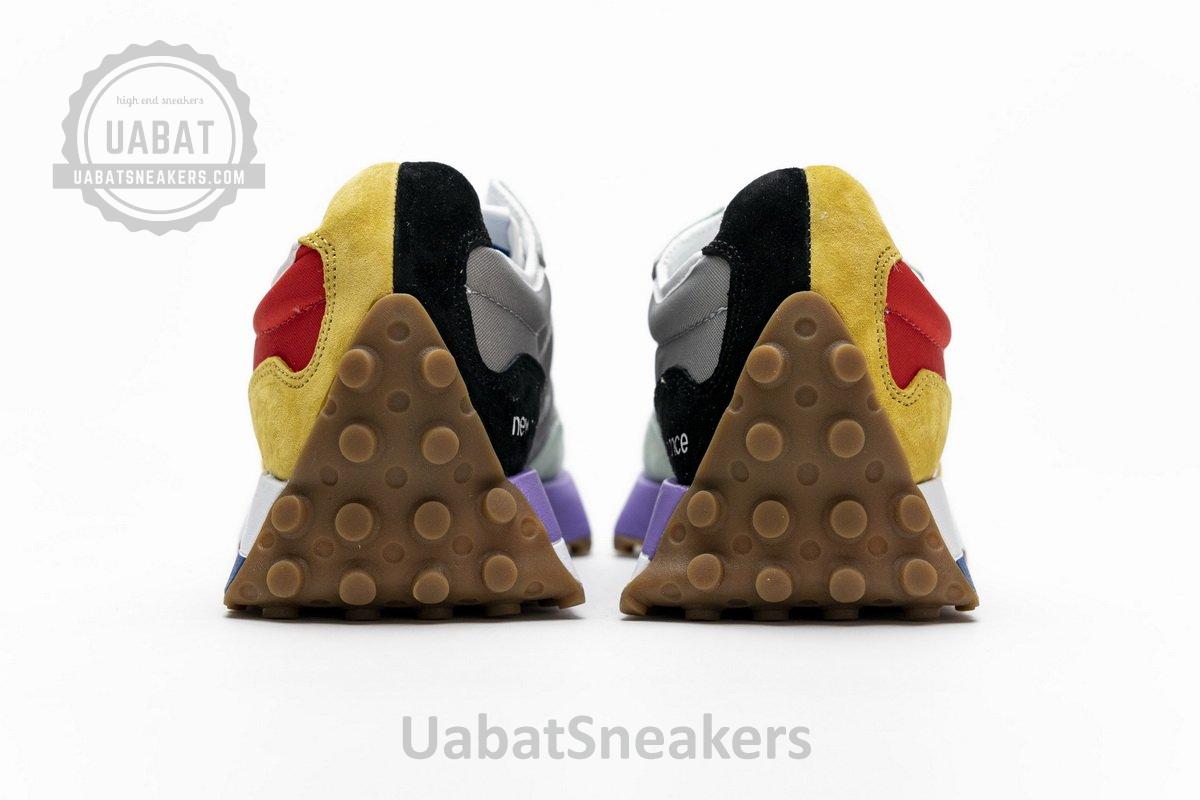 NB327LAB New Balance White Red Yellow - Image 7