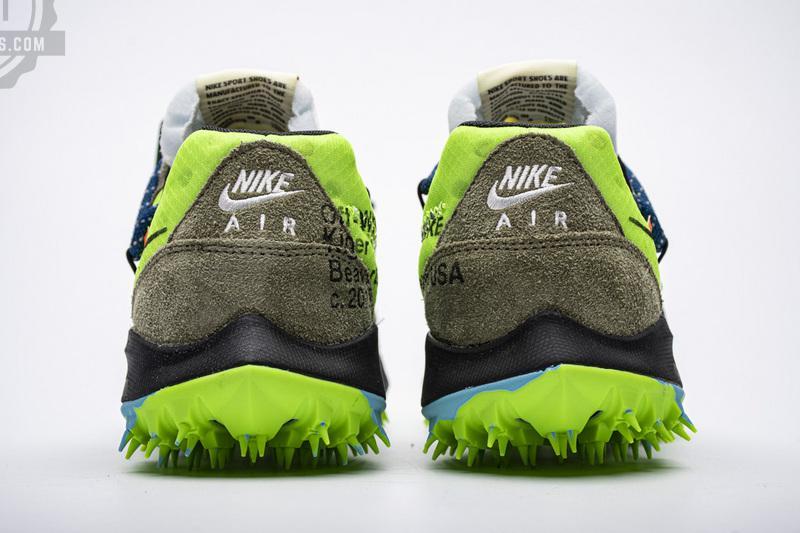 OFF WHITE X Nike Zoom Terra Kiger 5 White Electric Green CD8179-300 - Image 6