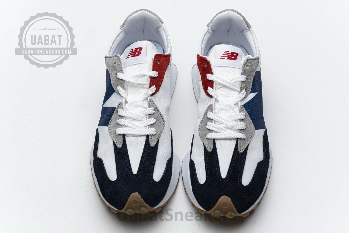 MS327PH New Balance White Blue Red - Image 4