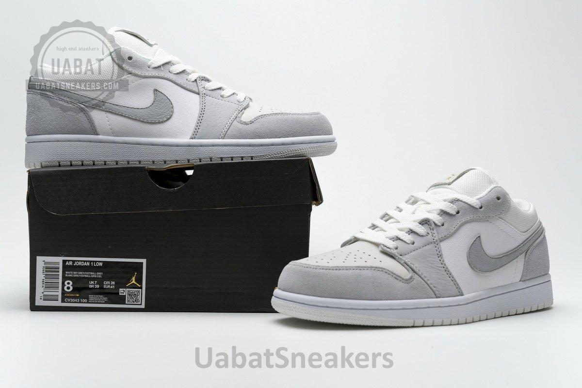 CV3043-100 Air Jordan 1 Low “Paris” - Image 3