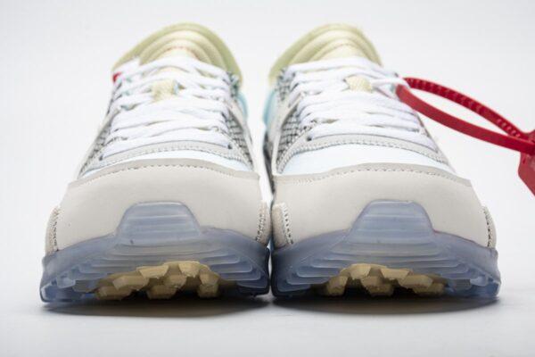 AA7293-100 Off-White x Nike Air Max 90 “All White” - Image 4