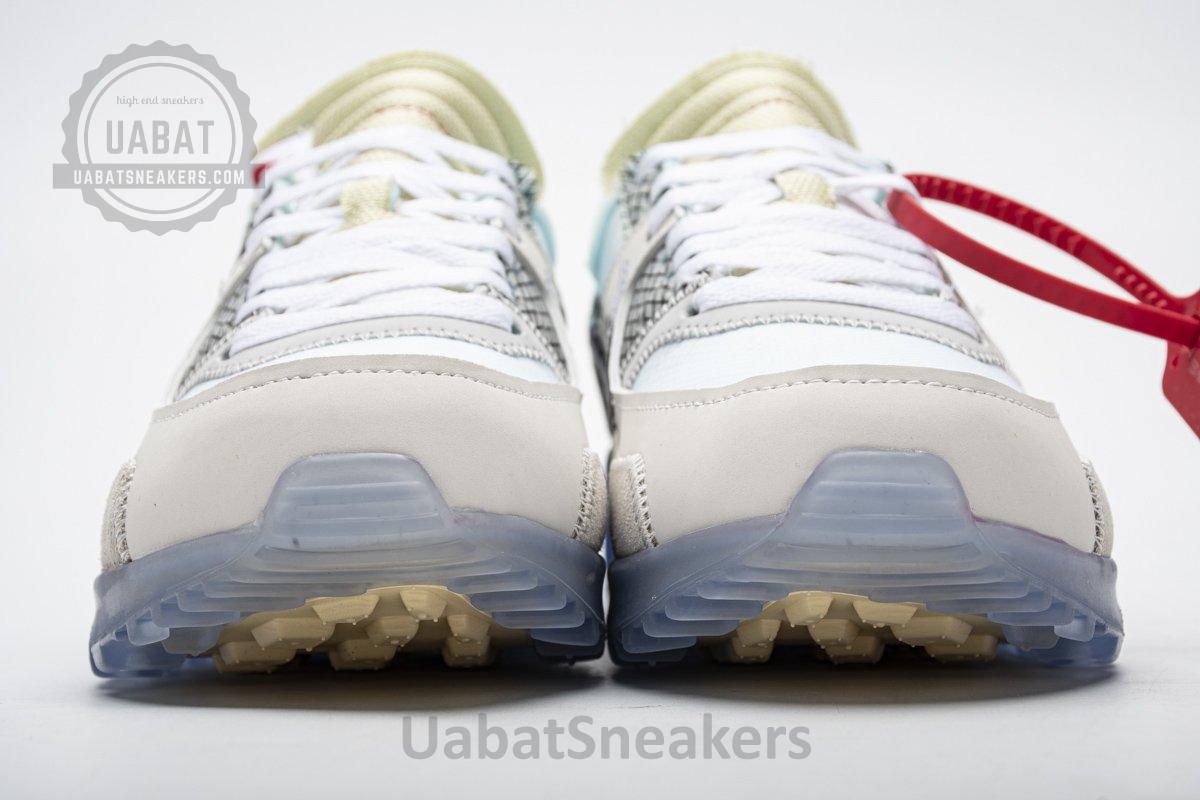 AA7293-100 Off-White x Nike Air Max 90 “All White” - Image 4