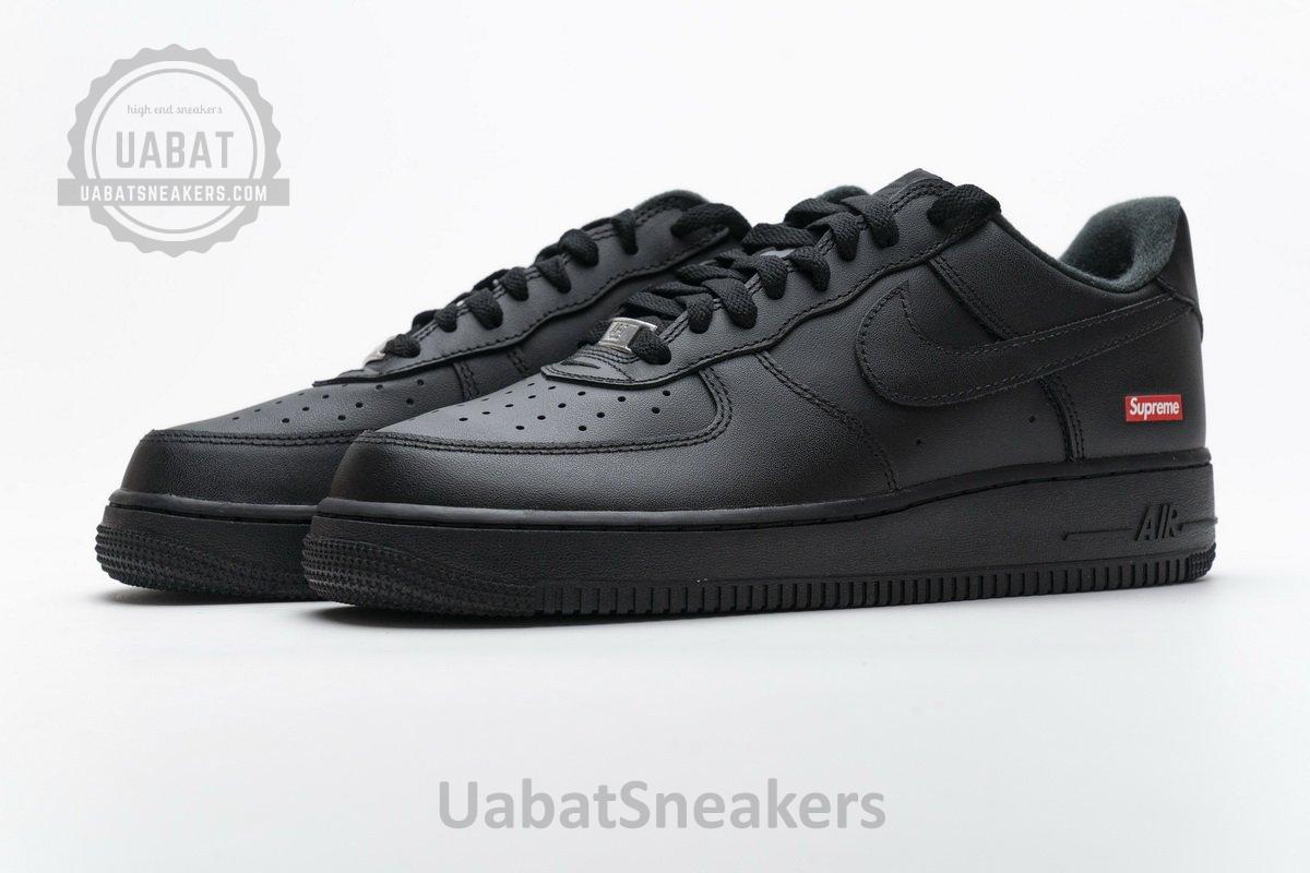 CU9225-001 Supreme x Nike Air Force 1 Low Black - Image 6