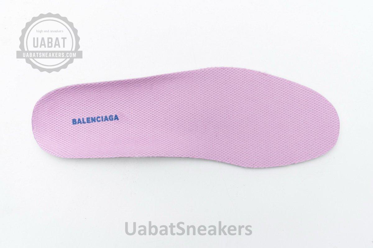 544351 W09O1 2281 Balenciaga Triple S White Pink - Image 9