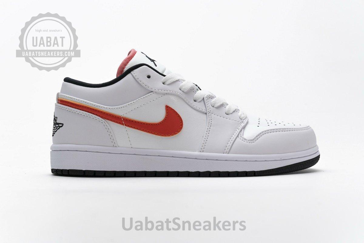 CW7009-100 Air Jordan 1 Low White Multi-Color - Image 10