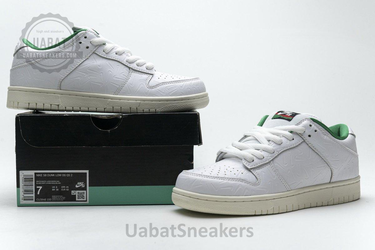 CU3846-100 Ben-G x Nike SB Dunk Low OG QS 2 Lucid Green - Image 2