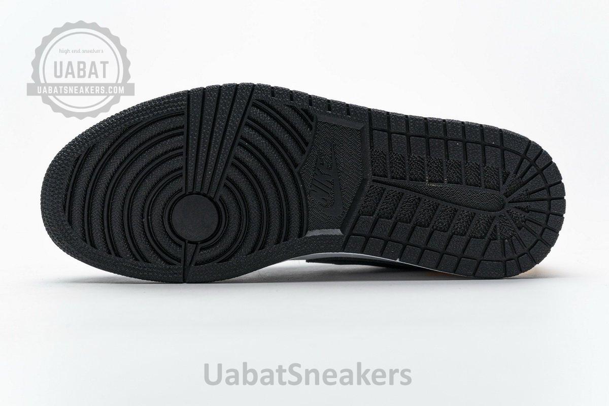 553558-123 Air Jordan 1 Low Blue Yellow Orange - Image 9