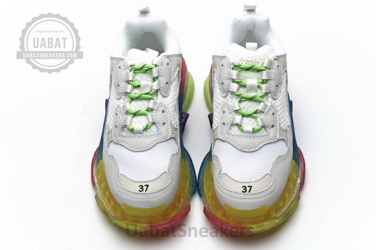 544351 W09E1 1895 Balenciaga Triple S Rainbow - Image 5