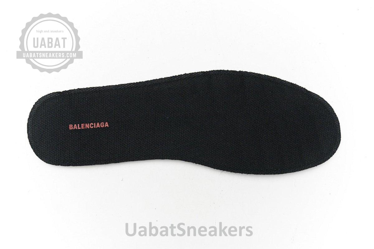 570391 W2GN3 1003 Blenciaga Track 2 Sneaker Grey Red - Image 10