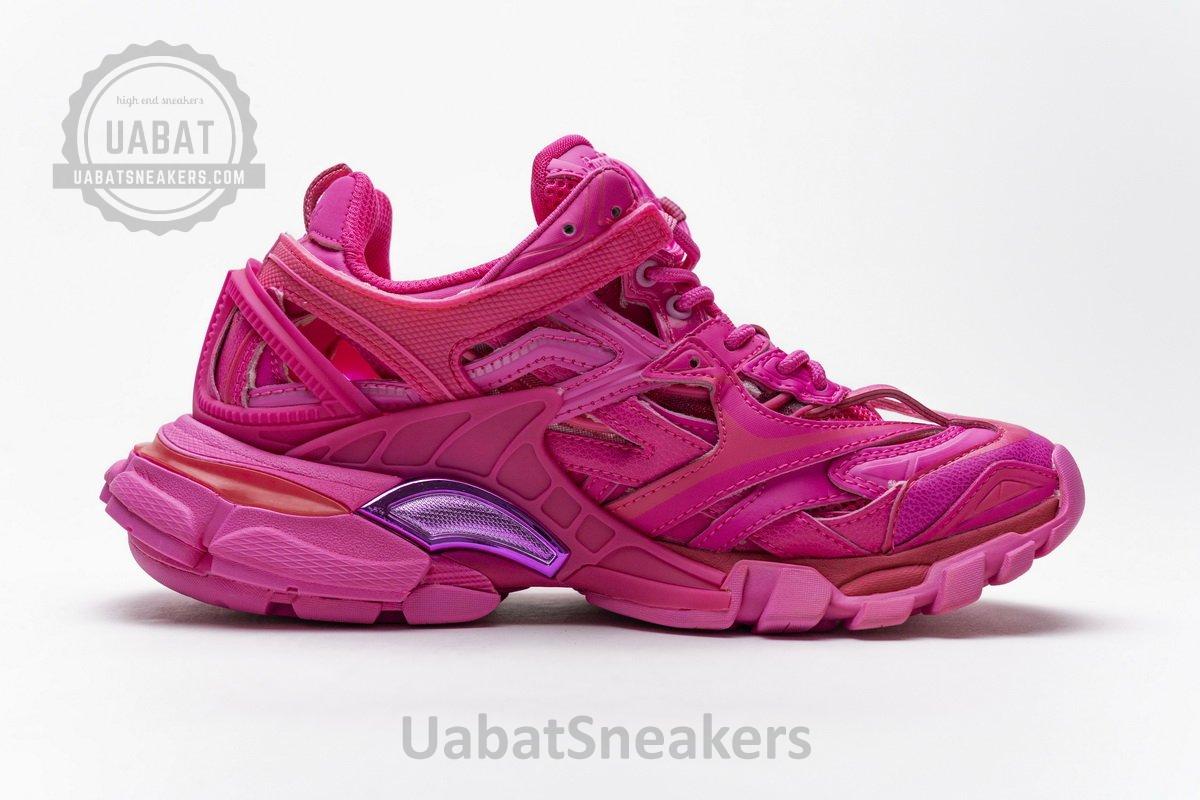568615 W2FC1 5845 Blenciaga Track 2 Sneaker Fluo Pink - Image 10