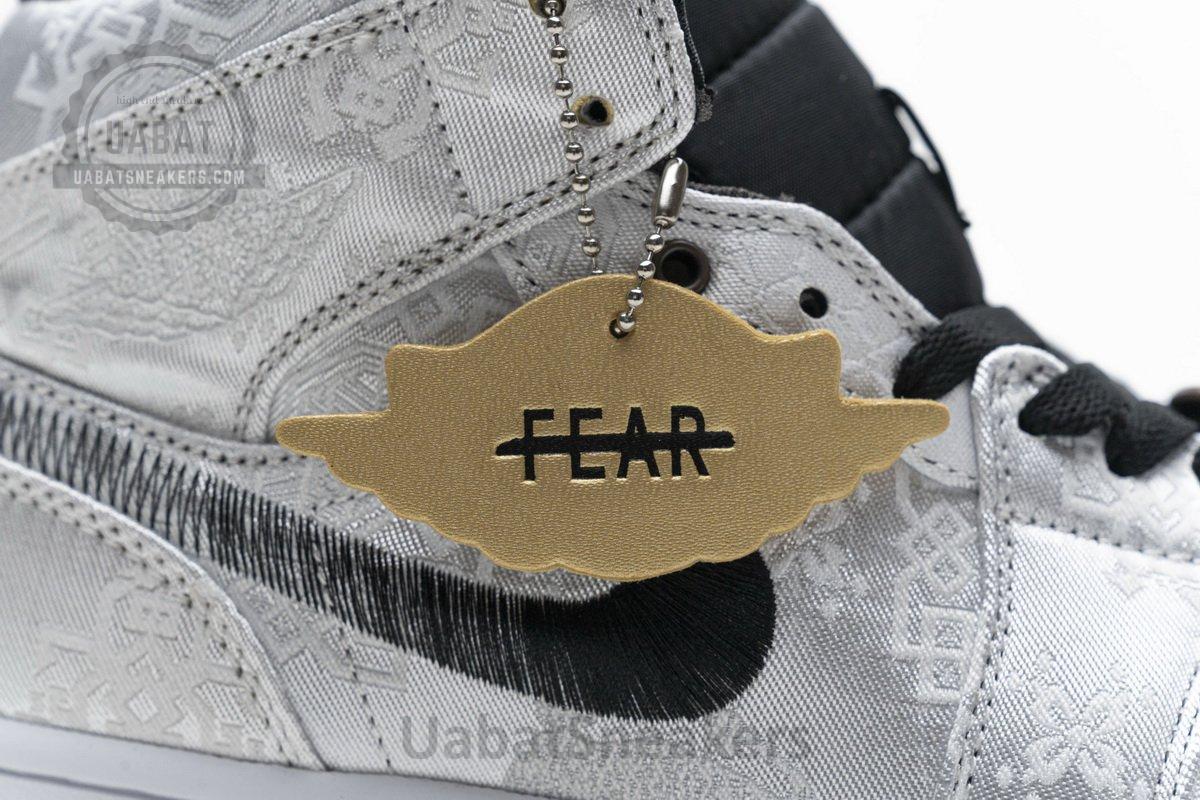 CU2804-100 Edison Chen x Air Jordan 1 Mid Fearless - Image 2