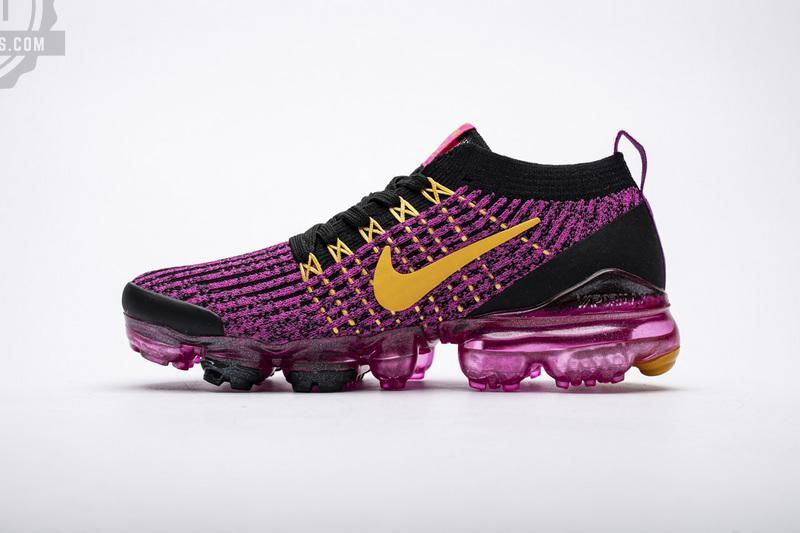 Nike Air VaporMax Flyknit 3.0 2019 Fuchsia Orange Black AJ6910-600