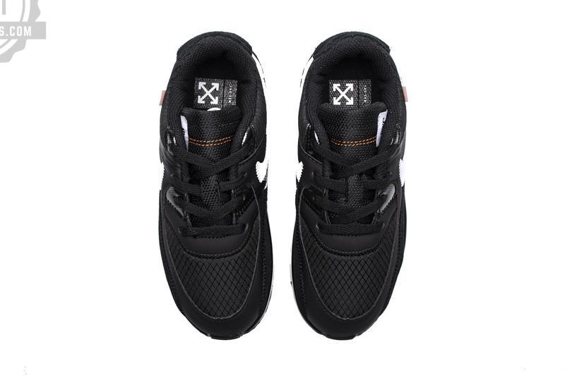 OFF-WHITE x Nike Air Max 90 BT“All Black”BV0852-001 - Image 8