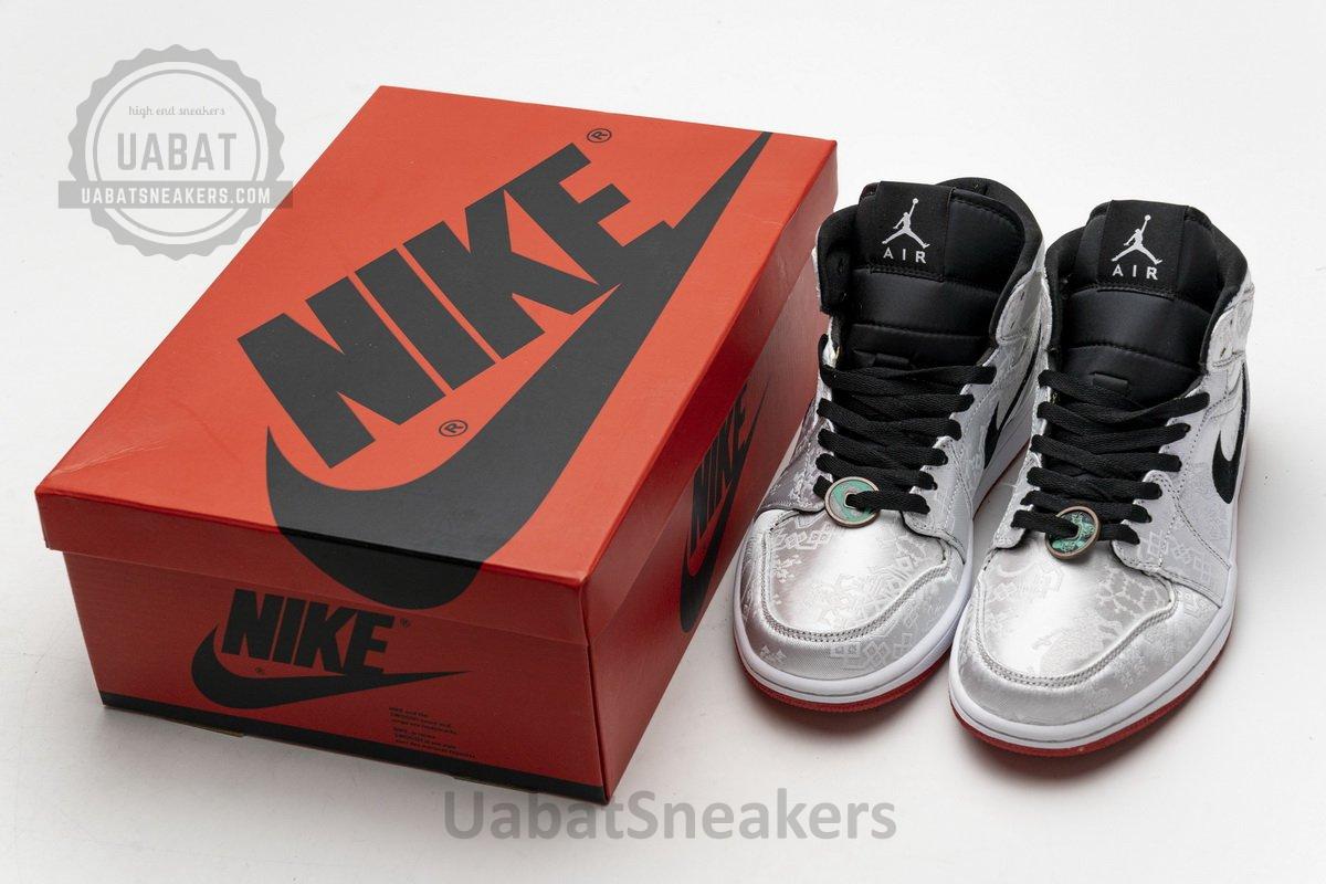 CU2804-100 Edison Chen x Air Jordan 1 Mid Fearless - Image 5