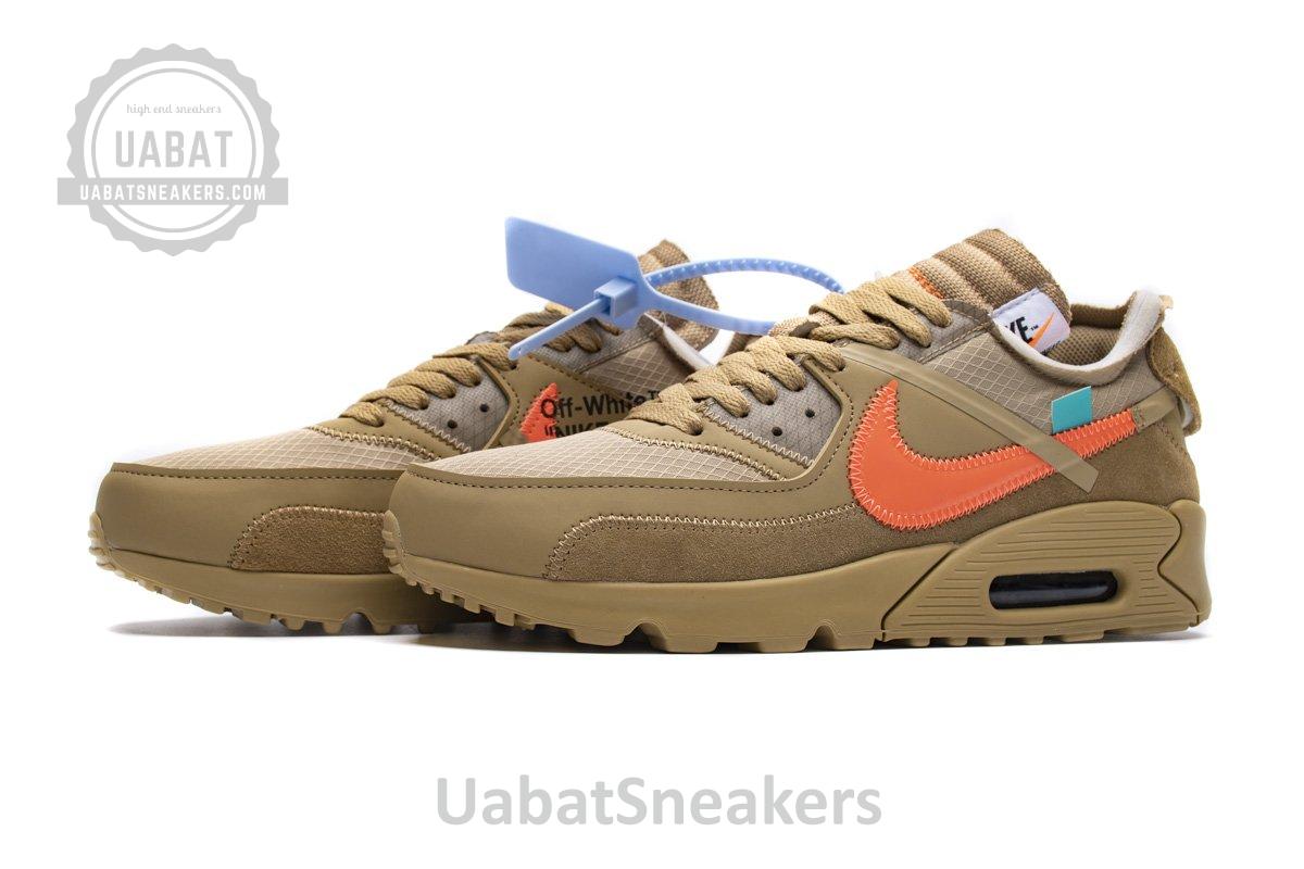 AA7293-200 Off-White x Nike Air Max 90 “Desert Ore” - Image 4